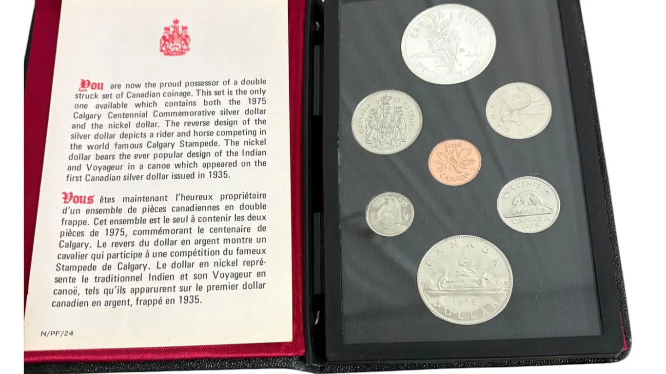Royal Canadian Mint Collection 1975
