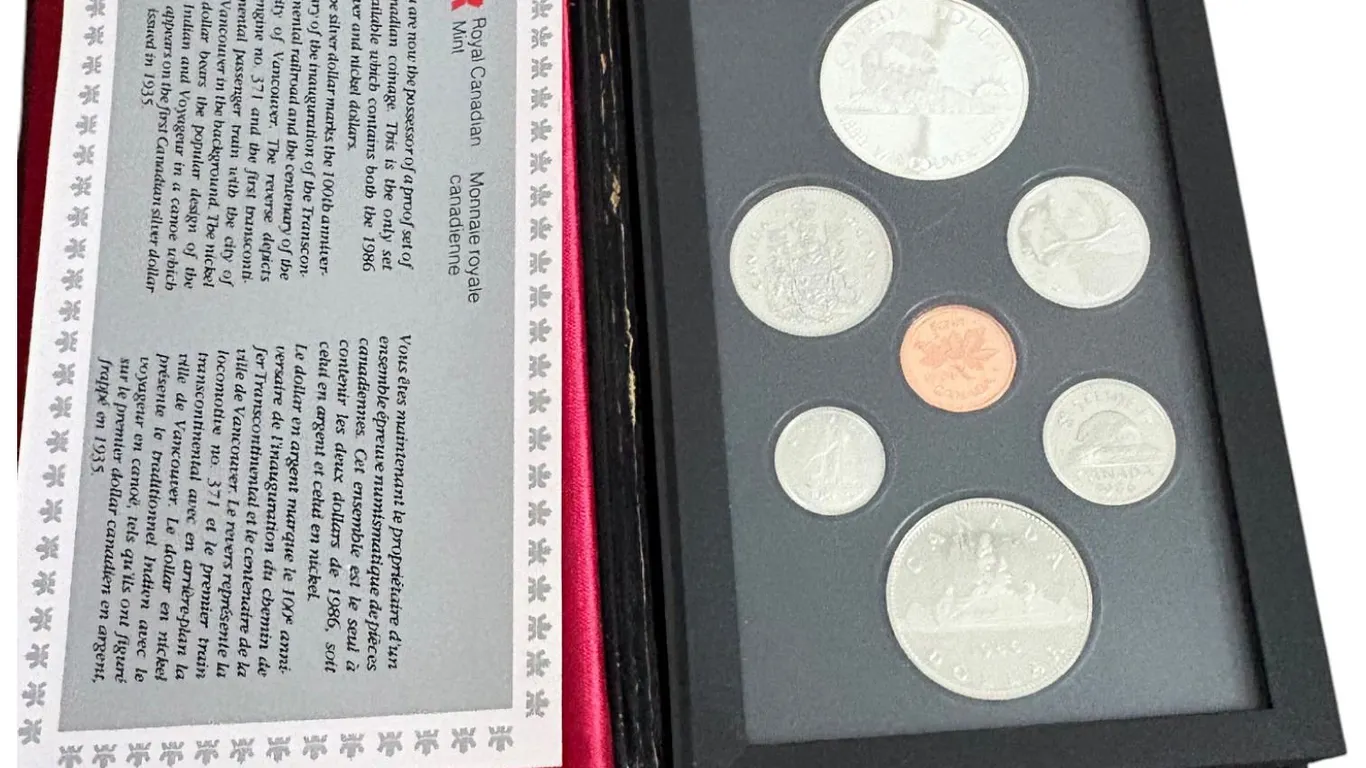 Royal Canadian Mint Collection 1986