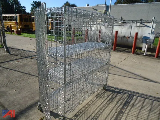 Heavy Wire Rack on Wheels