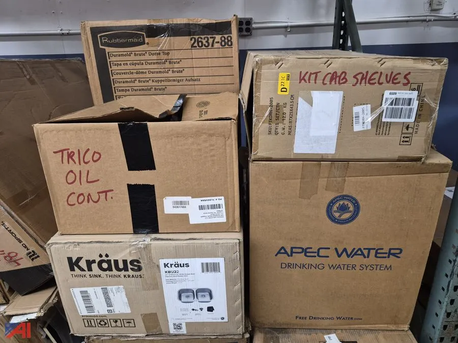 Plumbing and Commercial Pallet, New
