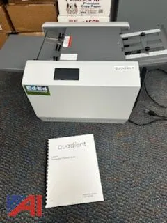 Touchscreen Check Folding/Sealing System
