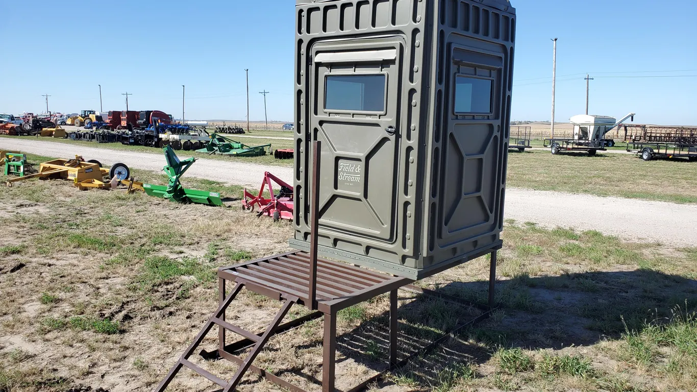 Deer Blind on Skid - 4FT x 4FT