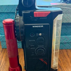 Emergency roadside, light and flashlight