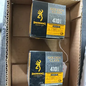 (50) Rounds Browning Golden Clays .410 Ga, 2 1/2”, 1/2 oz., 8 Shot
