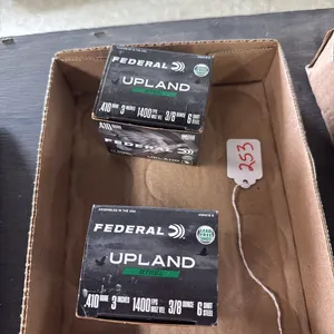 (50) Rounds Federal Upland Steel .410 GA, 3”, 3/8oz, 6 Shot