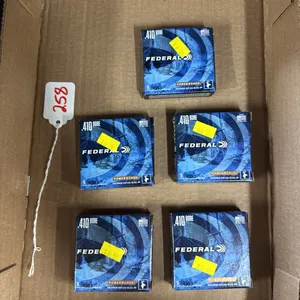 (25) Rounds Federal Power Shok .410 GA, 2 1/2”, 1/4oz Rifled Slugs