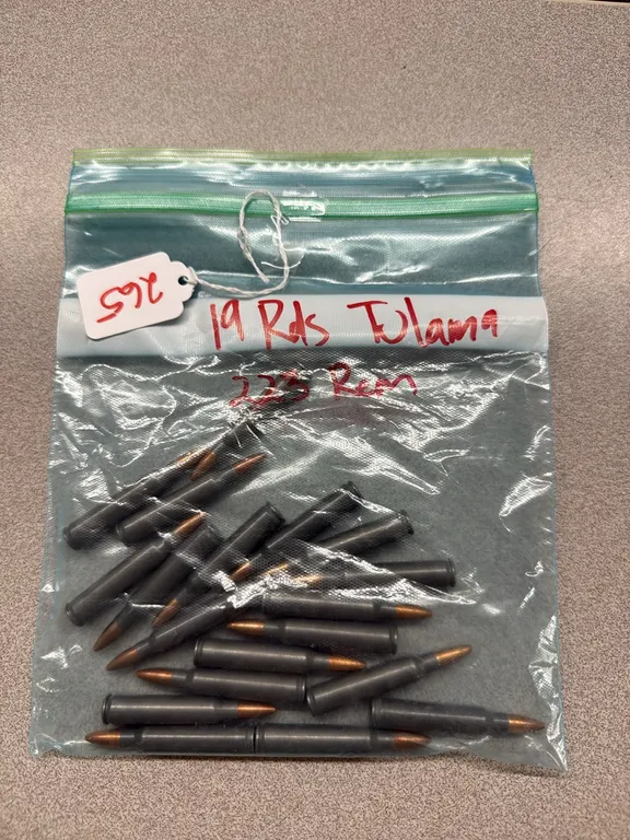 (19) Rounds Tulama .223 Rem Bullets