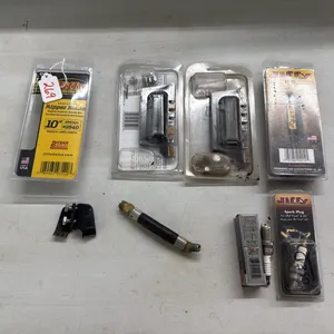 (1) Brand New Jiffy 10” Ripper Blade, (2) Used (Sharpened) 10” Jiffy Ripper Blades,(1) Jiffy Blade Sharpener,  (1) Used Jiffy Starter Blades, (1) Jiff