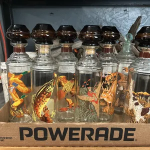Old Fitzgerald Prime Bourbon Whiskey Wildlife Glasses