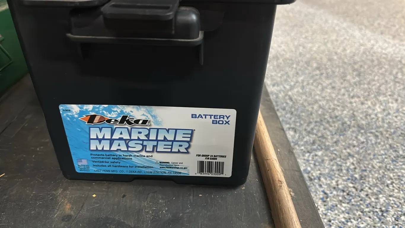 Marine Master Battery Box