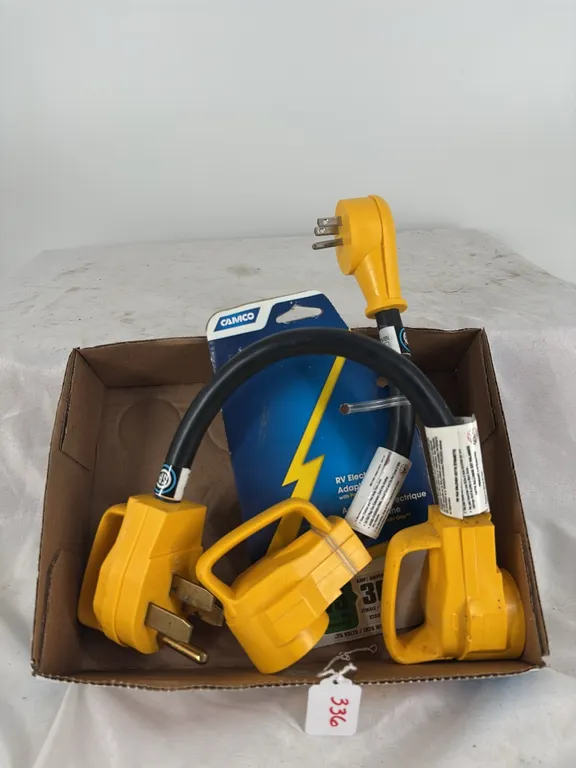 2 RV Electric Adapters