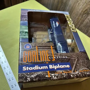 Ertl Broncos Stadium Biplane