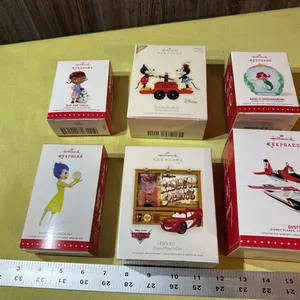 Hallmark Disney ornaments