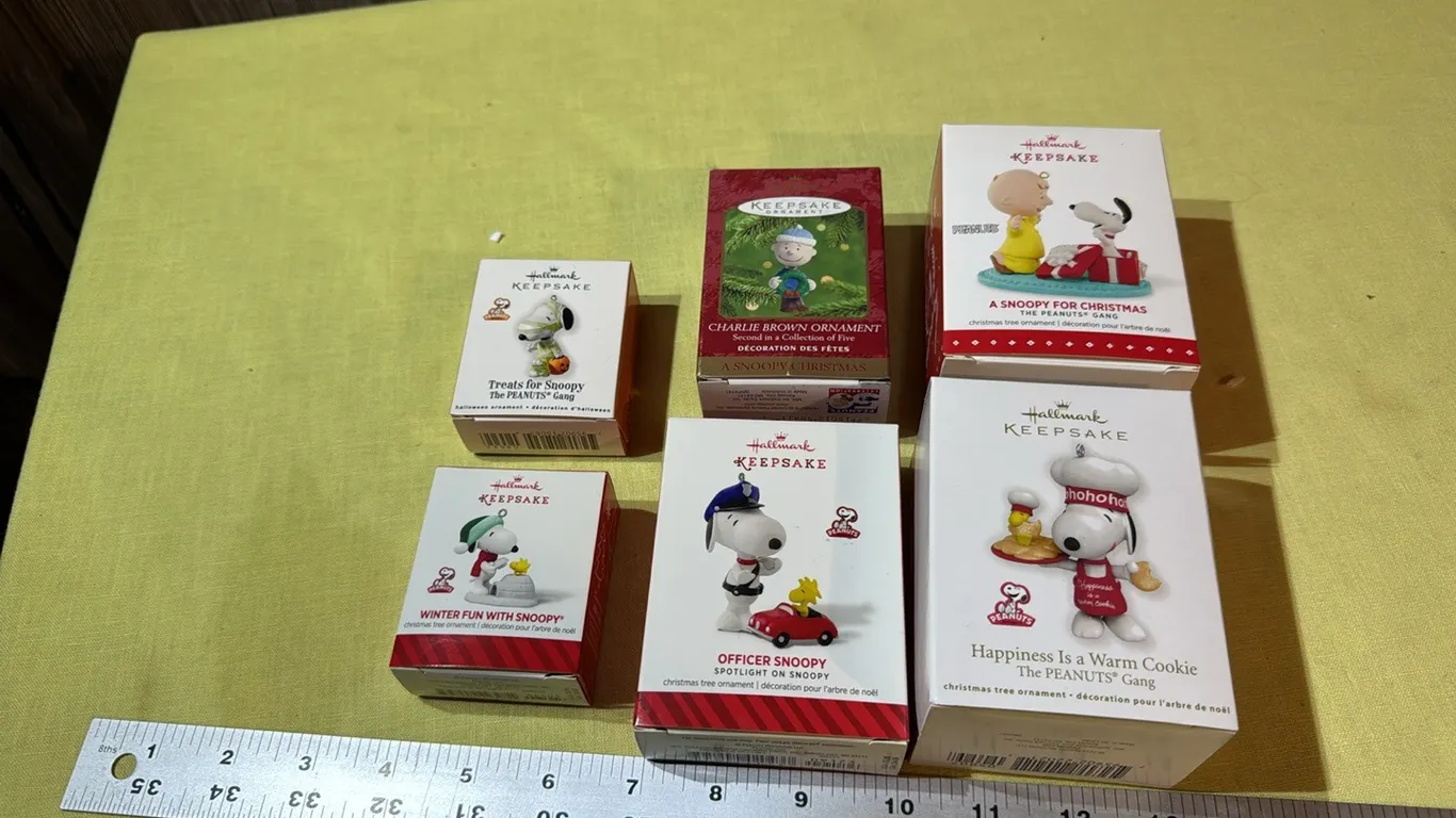 Hallmark Peanuts ornaments