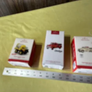 Hallmark Truck ornaments