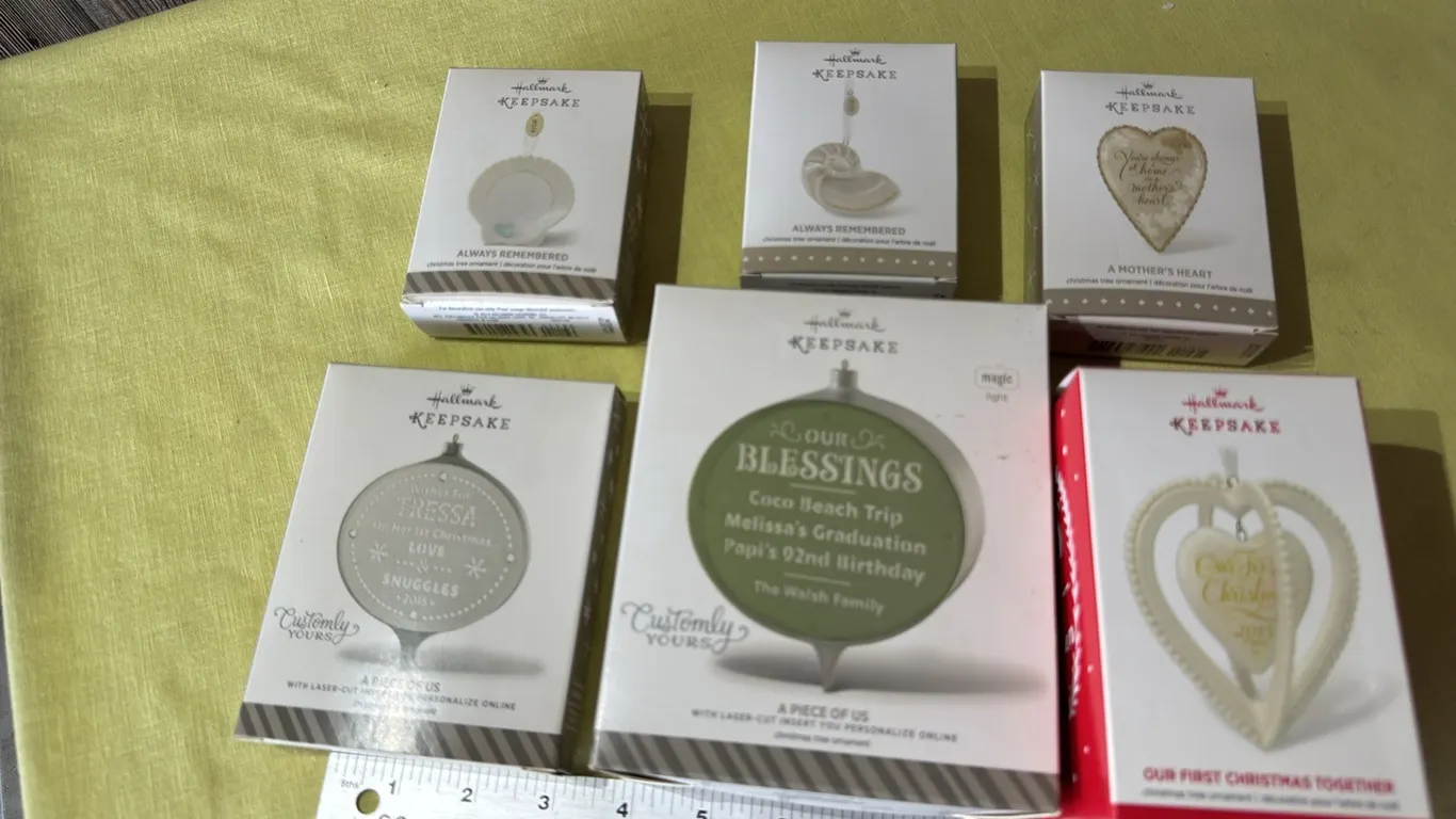 Hallmark Memorial ornaments