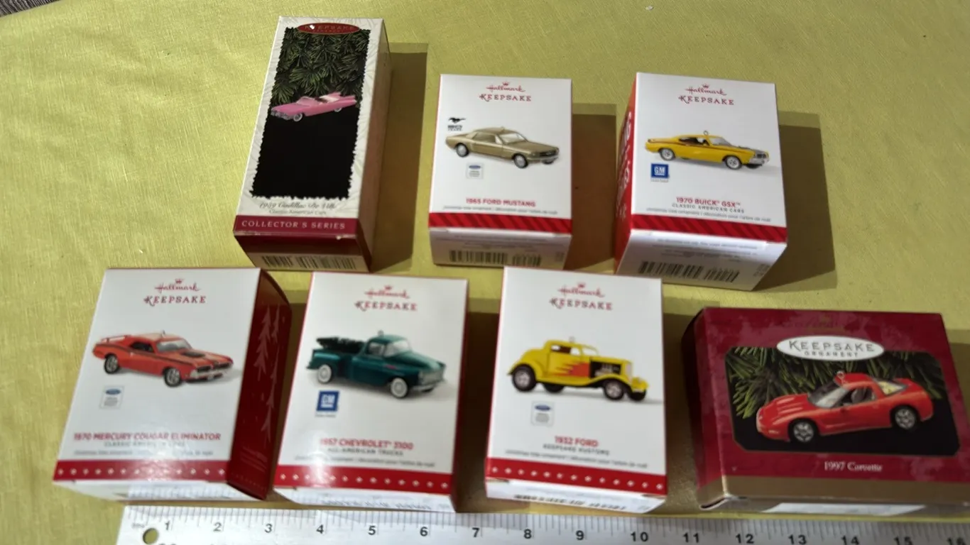 Hallmark Car ornaments