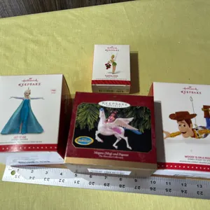 Hallmark Disney ornaments