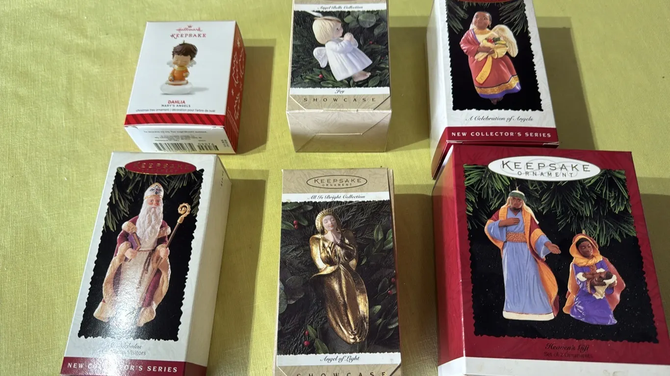 Hall Christmas ornaments