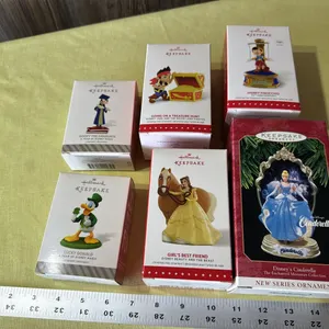 Hallmark Disney ornaments