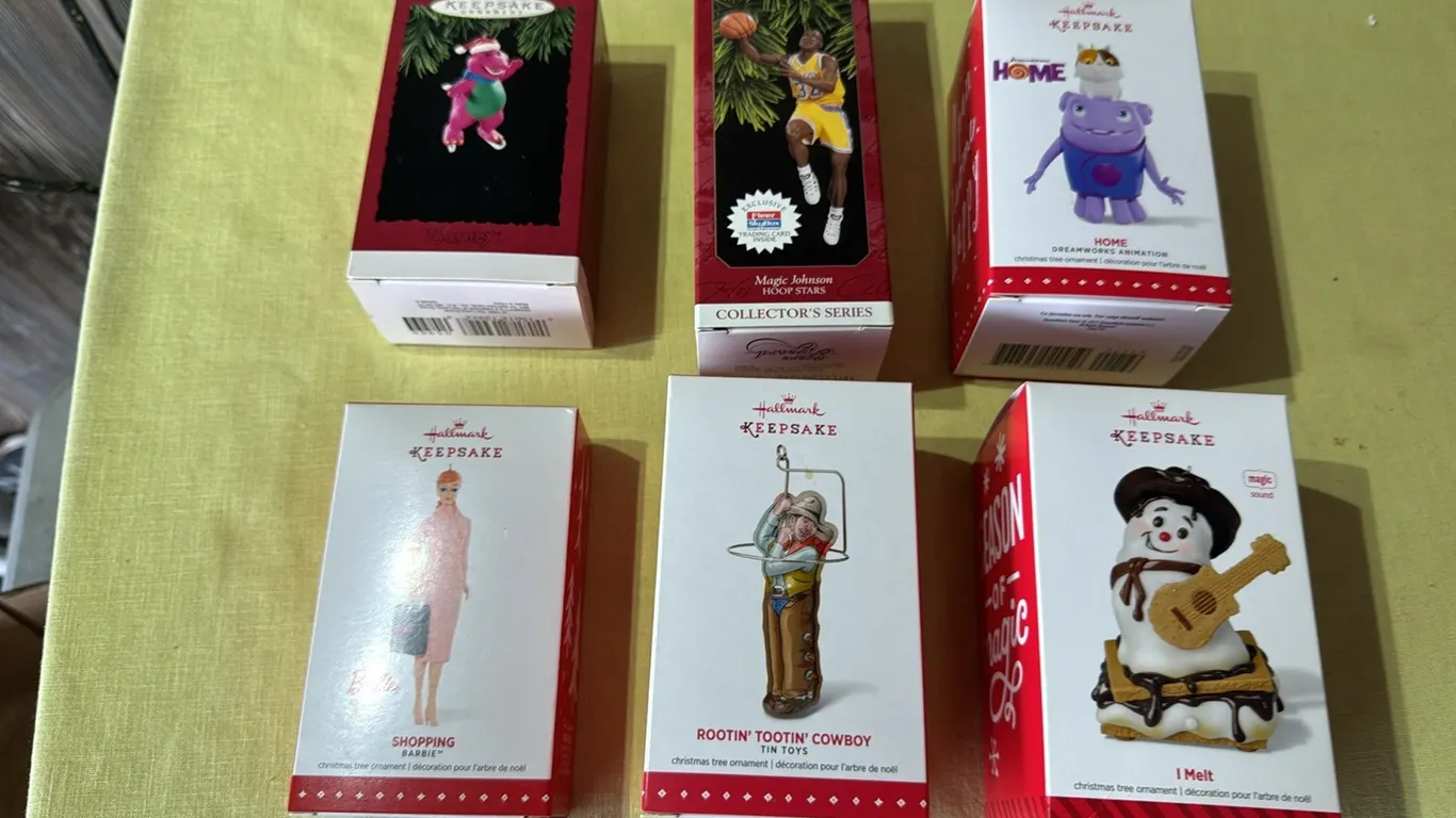 Hallmark Christmas ornaments
