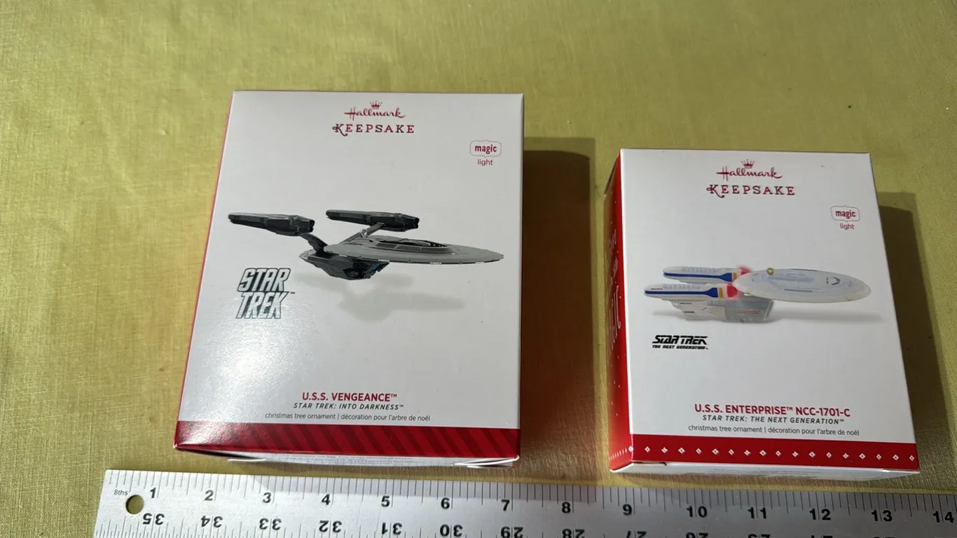 Hallmark Star Trek ornaments