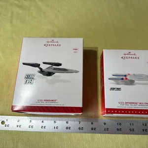 Hallmark Star Trek ornaments