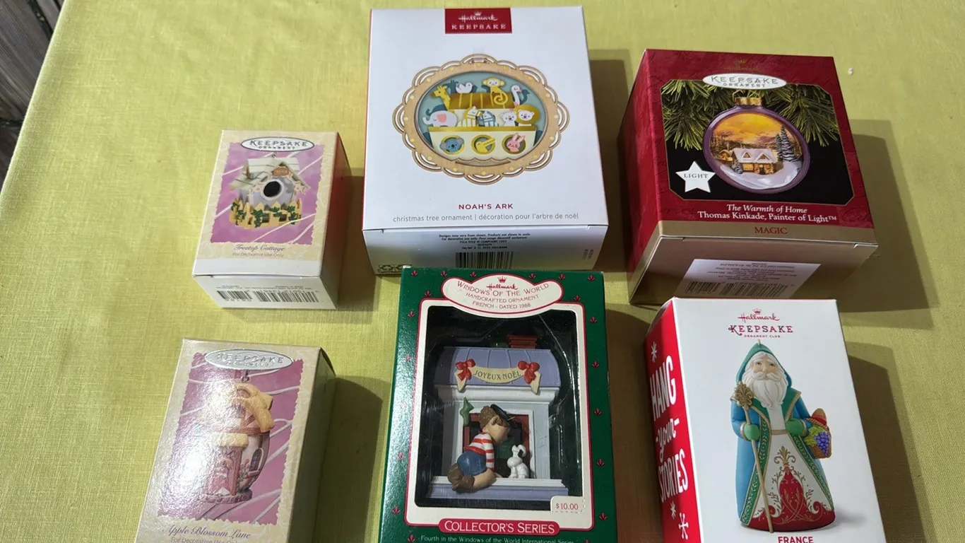 Hallmark Christmas ornaments