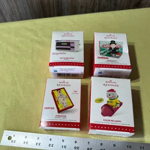 Hallmark Games and Toys ornaments