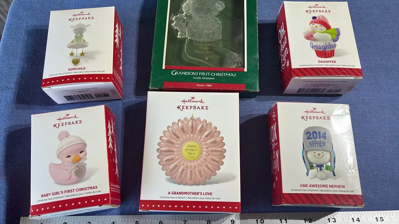 Hallmark someone special ornaments
