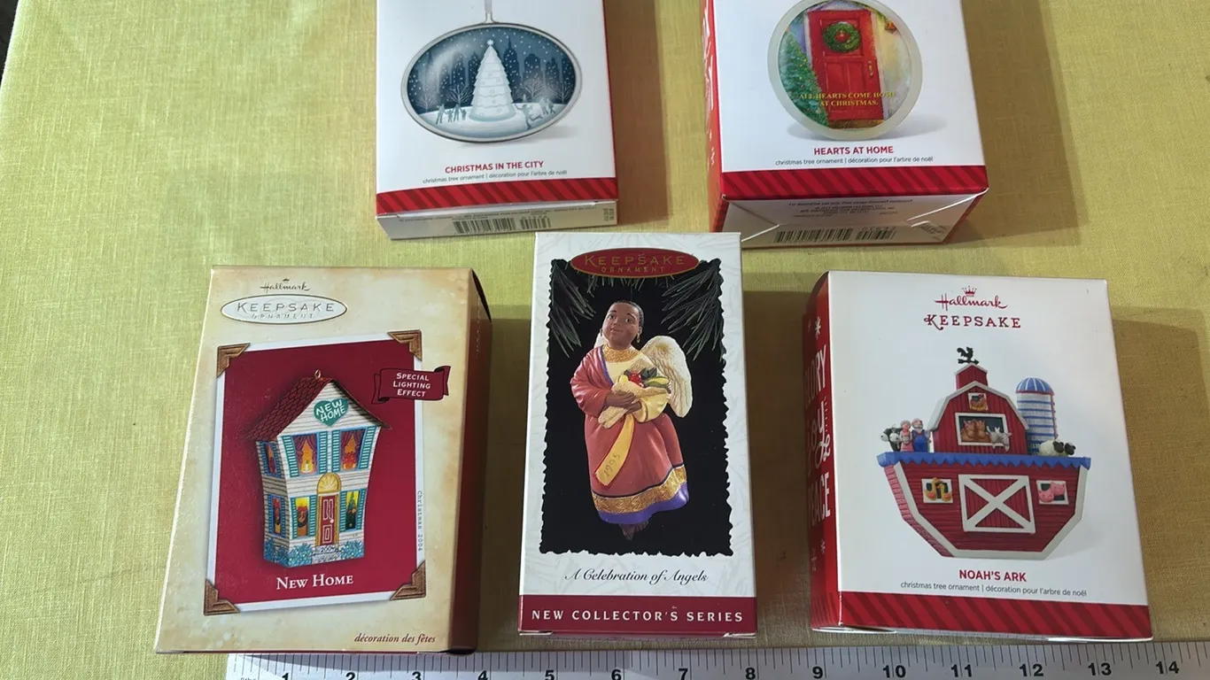 Hallmark Christmas ornaments