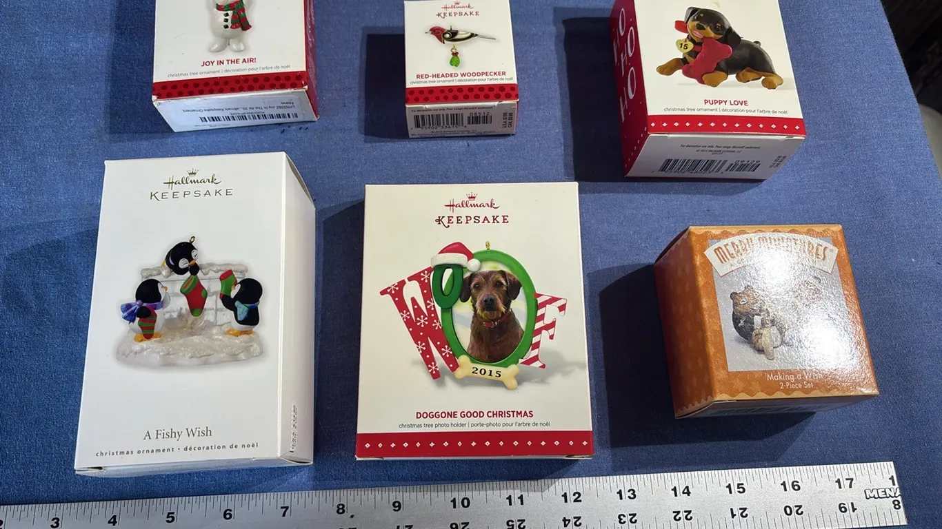 Hallmark character ornaments