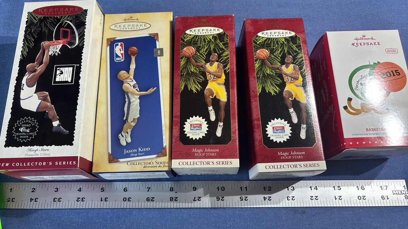 Hallmark basketball ornaments