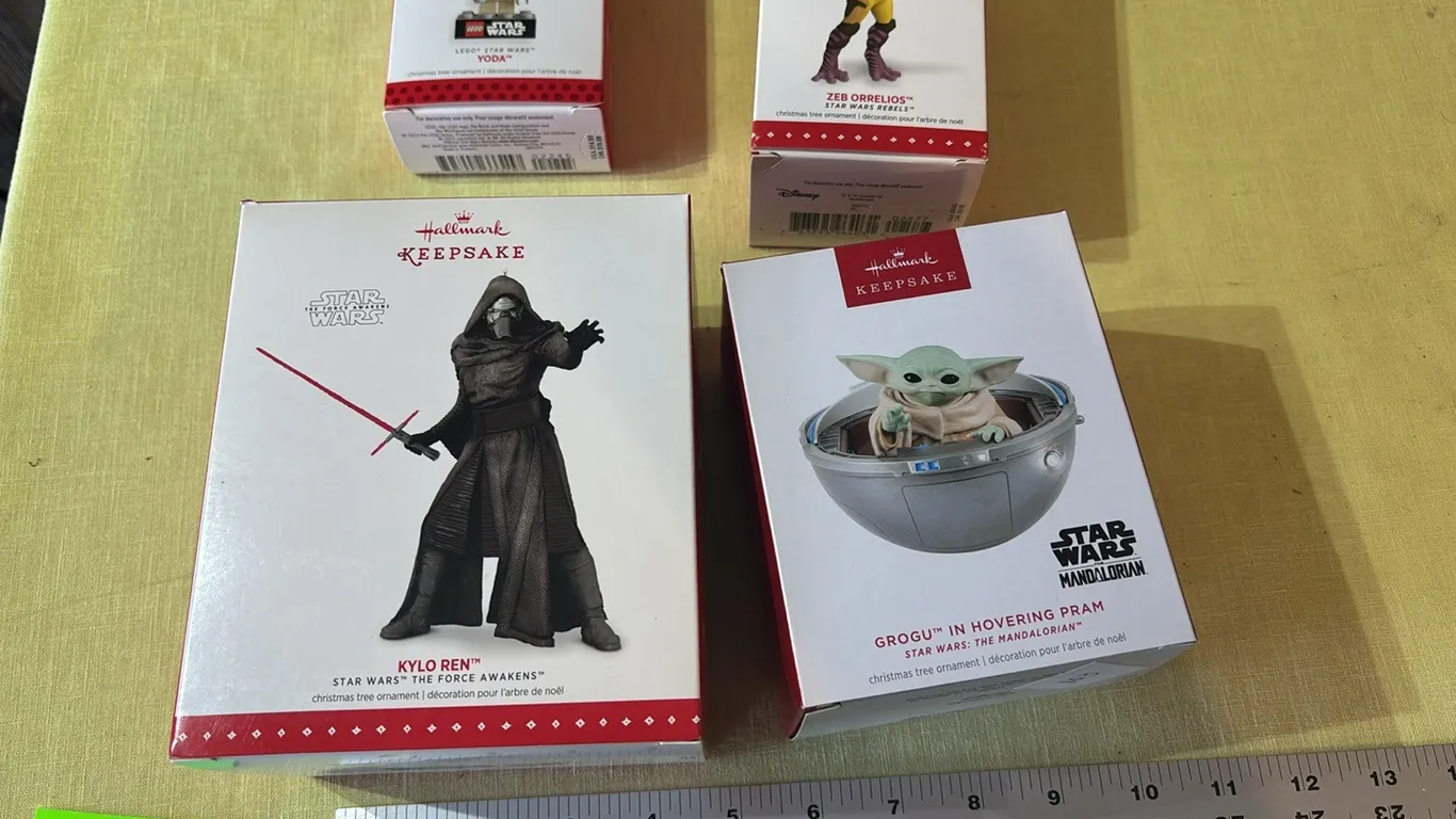 Hallmark star wars ornaments