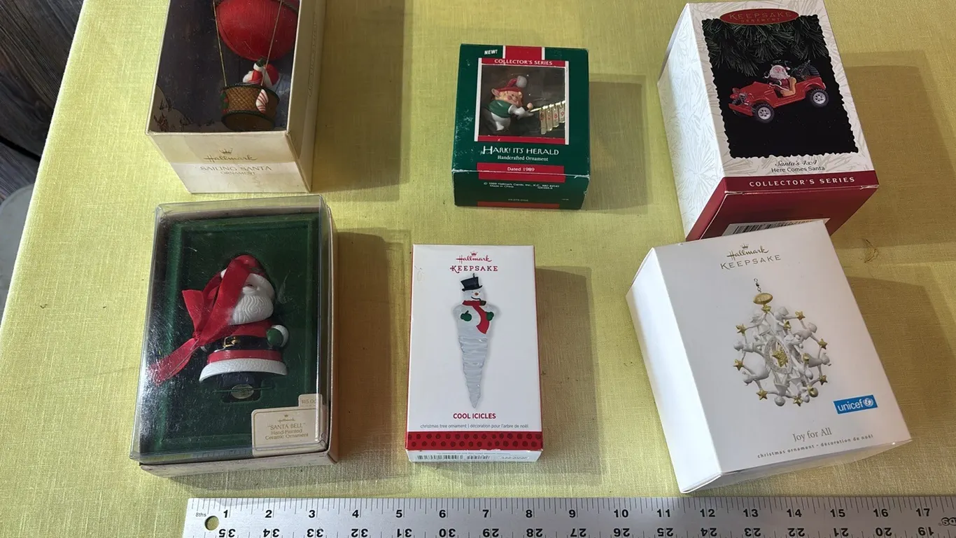 Hallmark Christmas ornaments