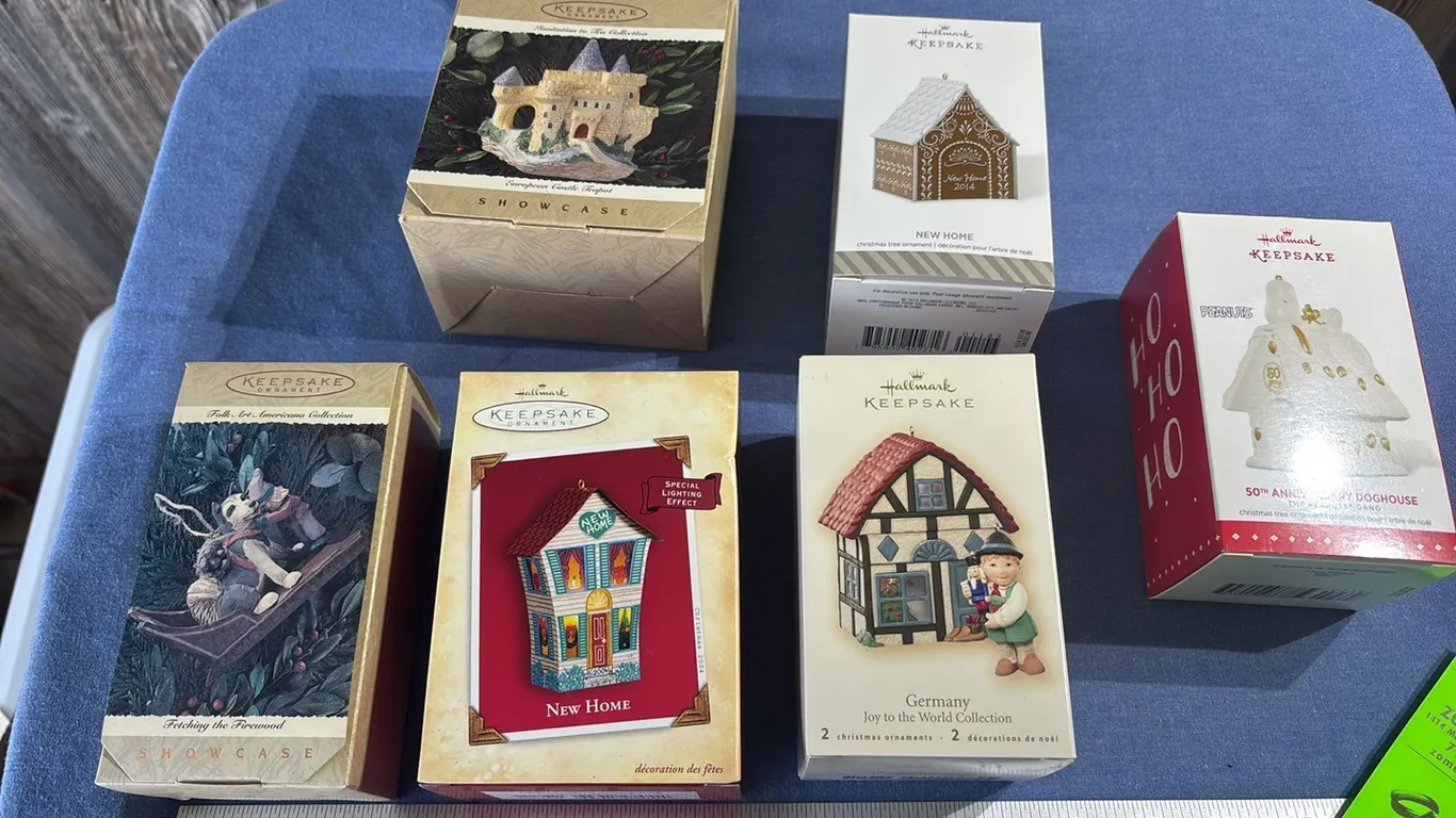 Hallmark buildings ornaments