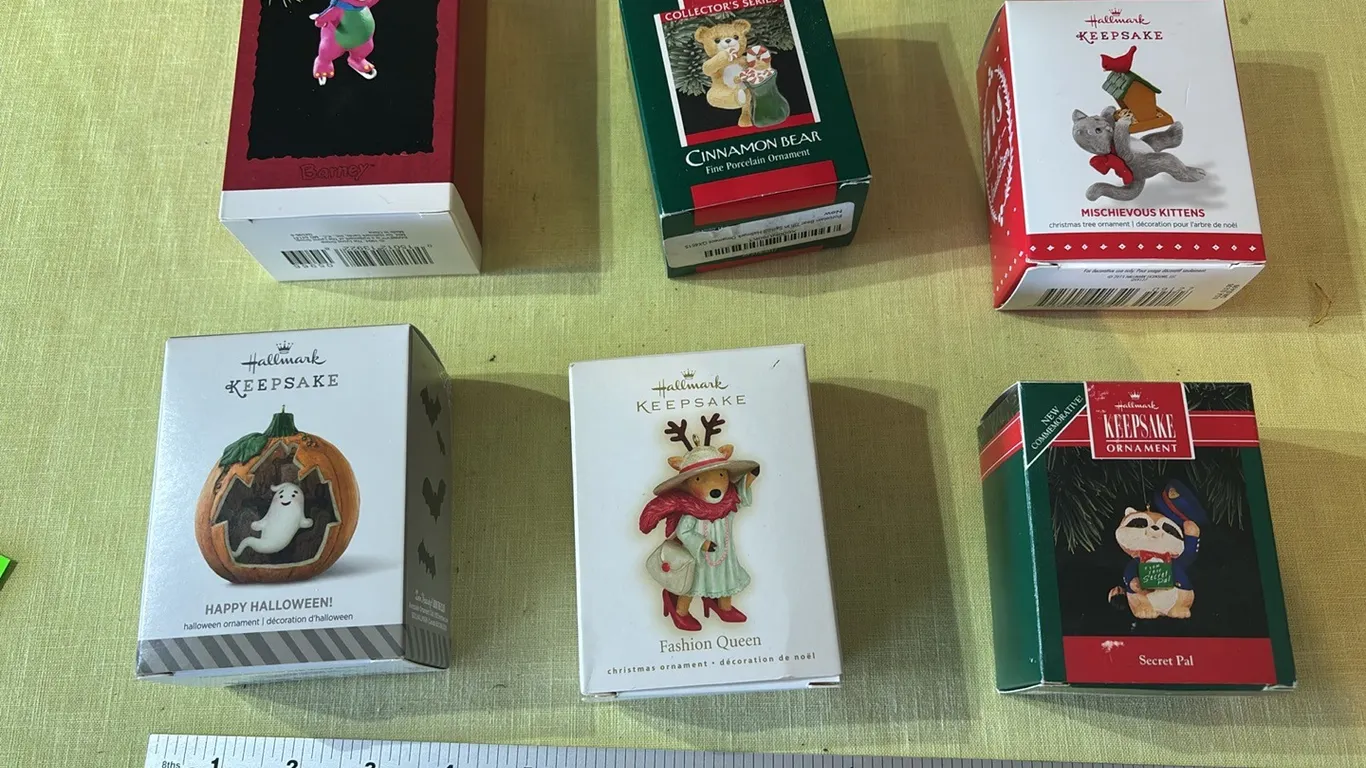Hallmark character ornaments