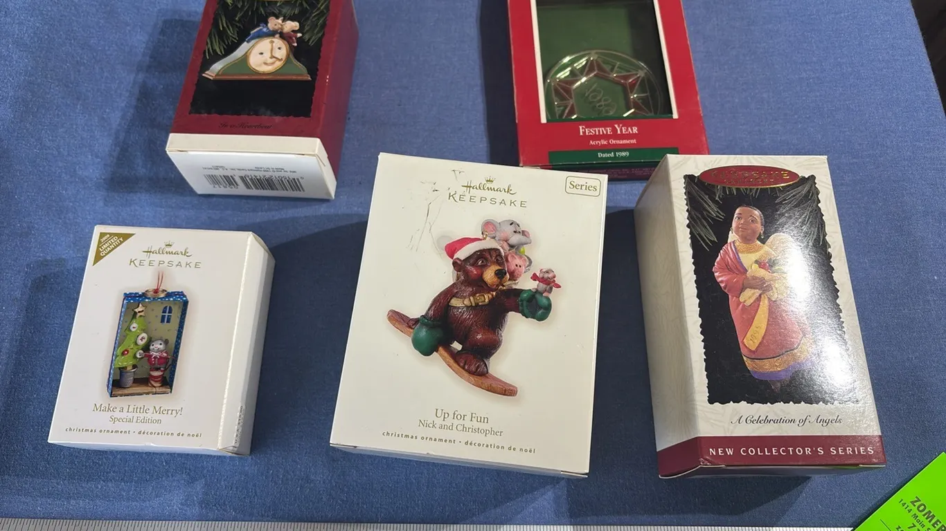 Hallmark Christmas ornaments