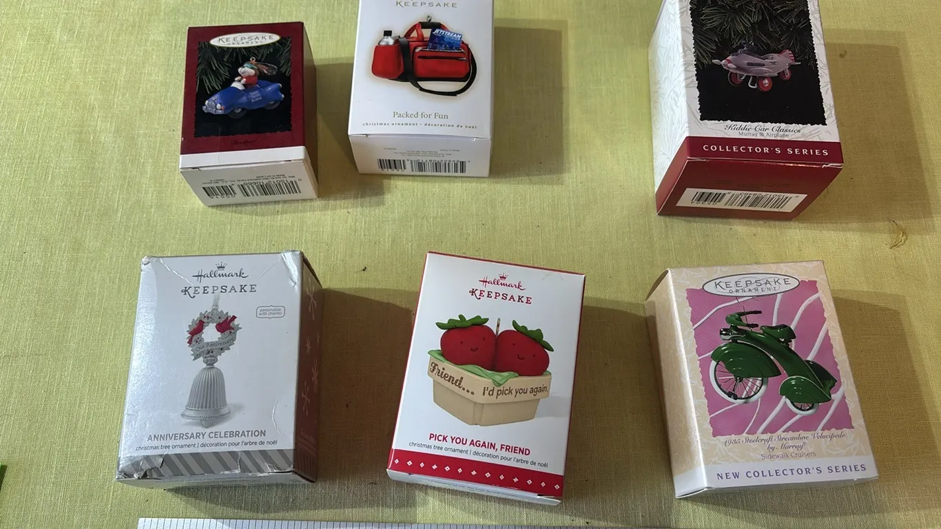 Hallmark Christmas ornaments