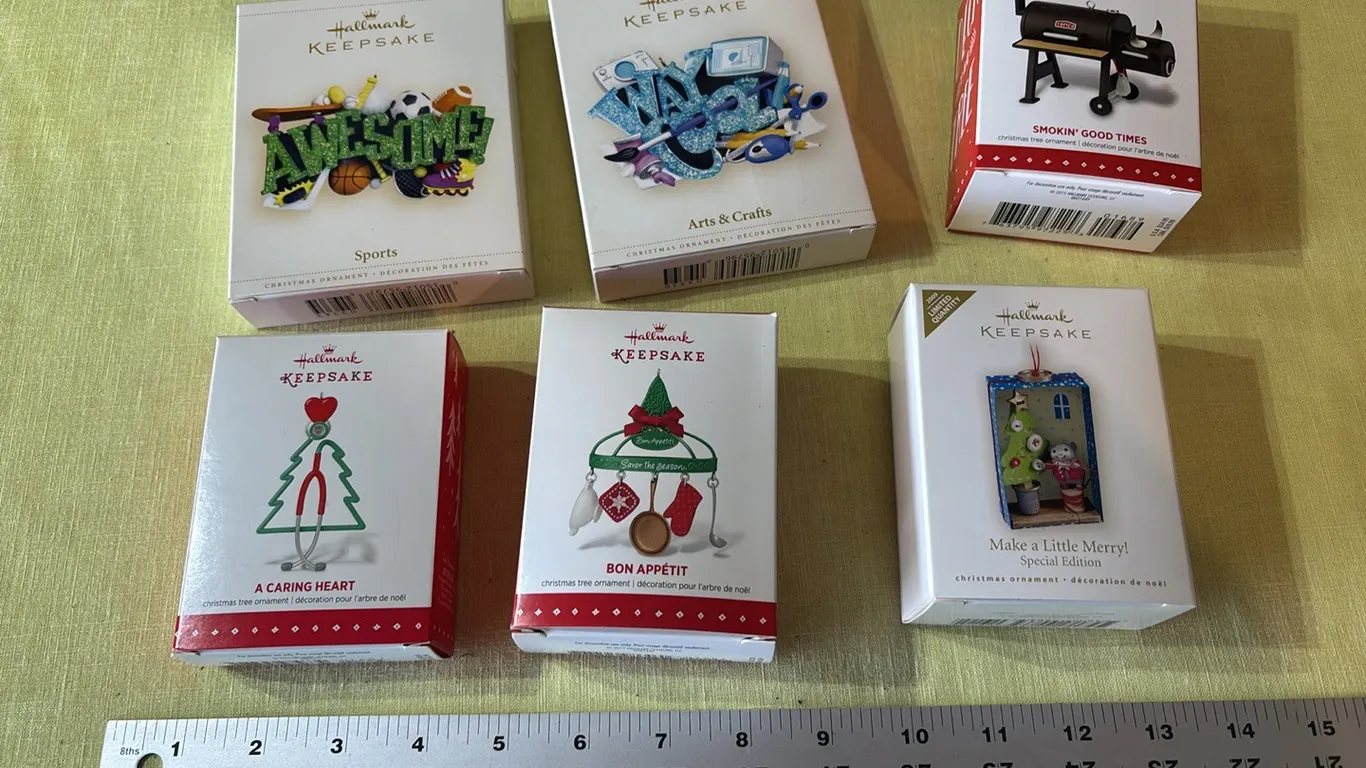 Hallmark Christmas ornaments