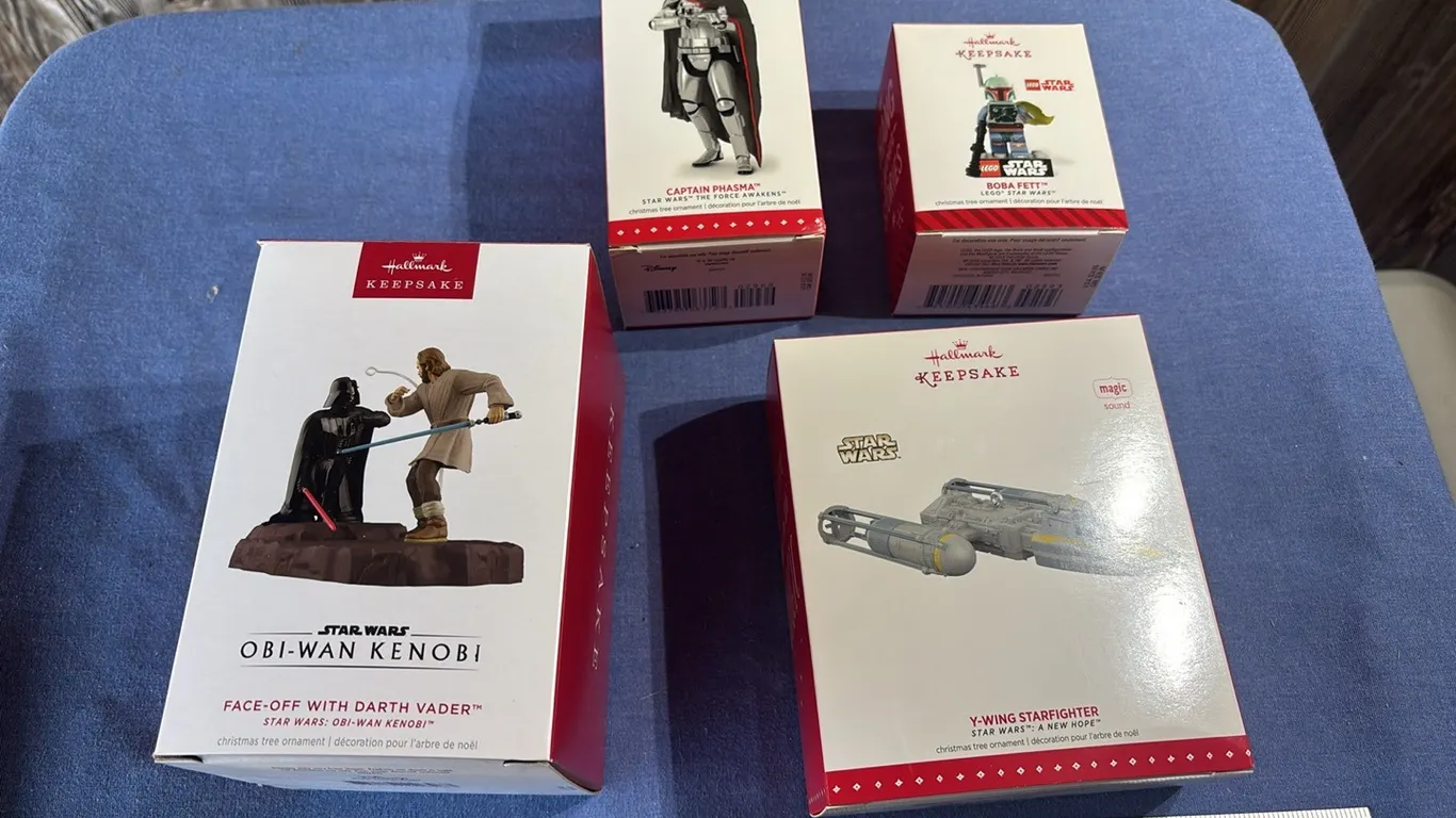 Hallmark star wars ornaments