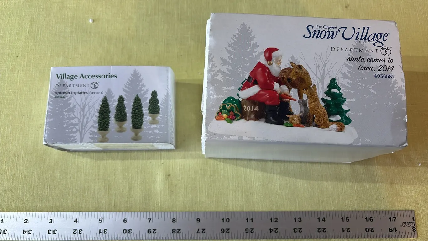 Department 56 snow village