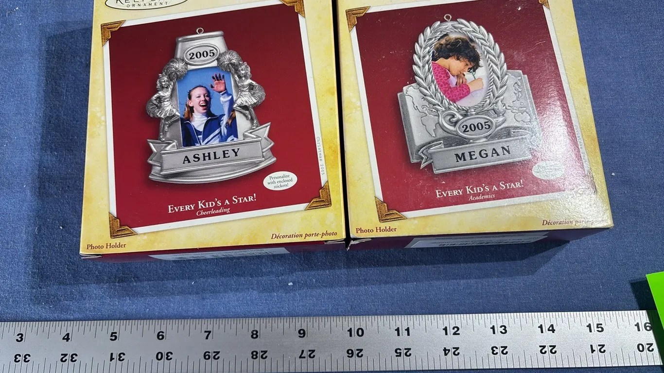 Hallmark frame ornaments