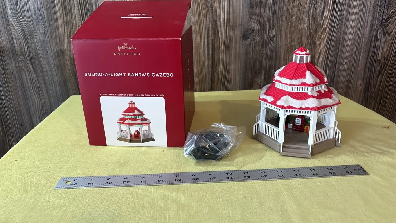 Hallmark santas gazebo