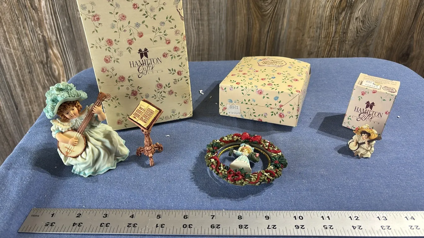 Maud Humphrey Bogart figurines and ornament