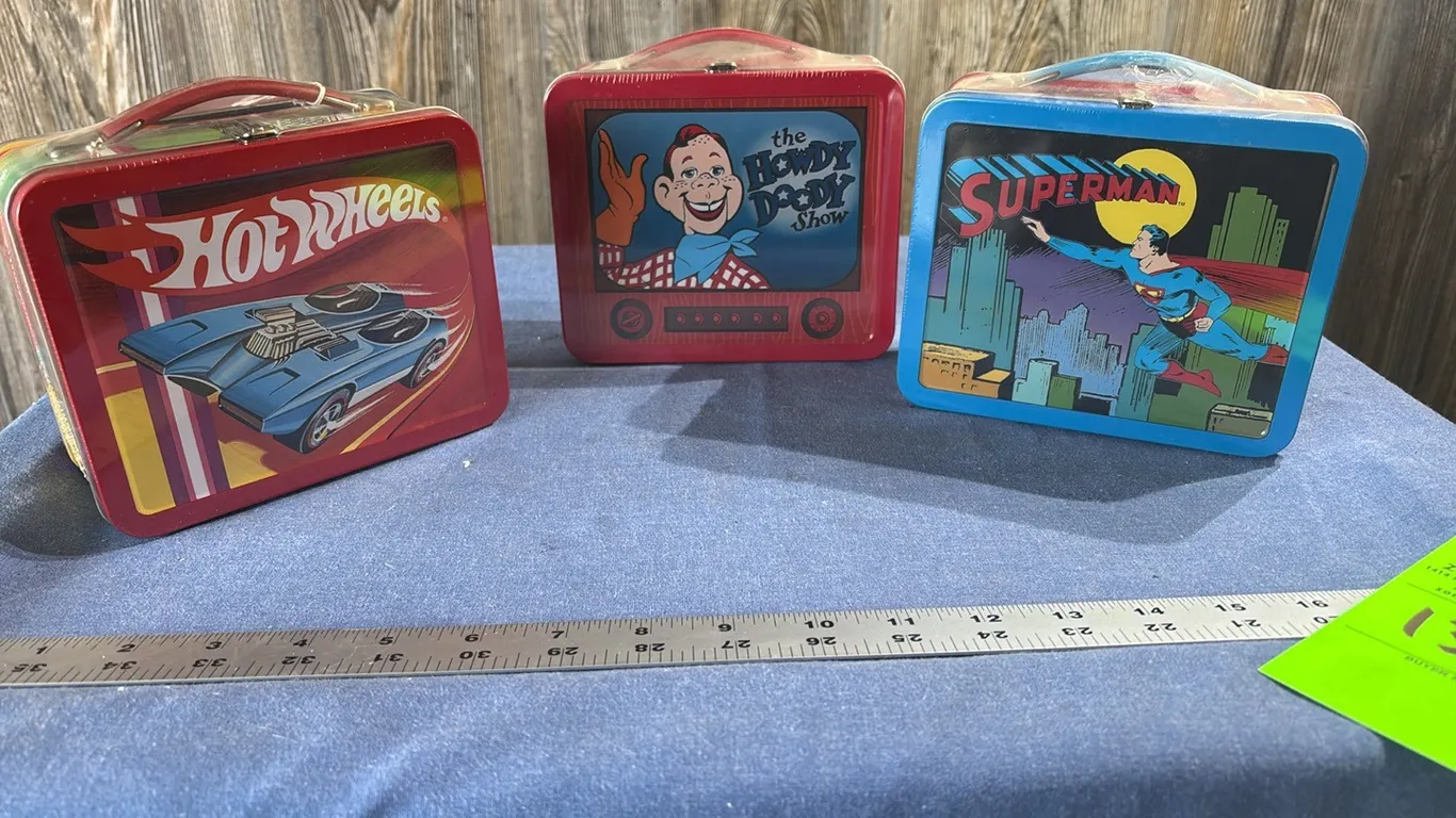 Hallmark lunch boxes