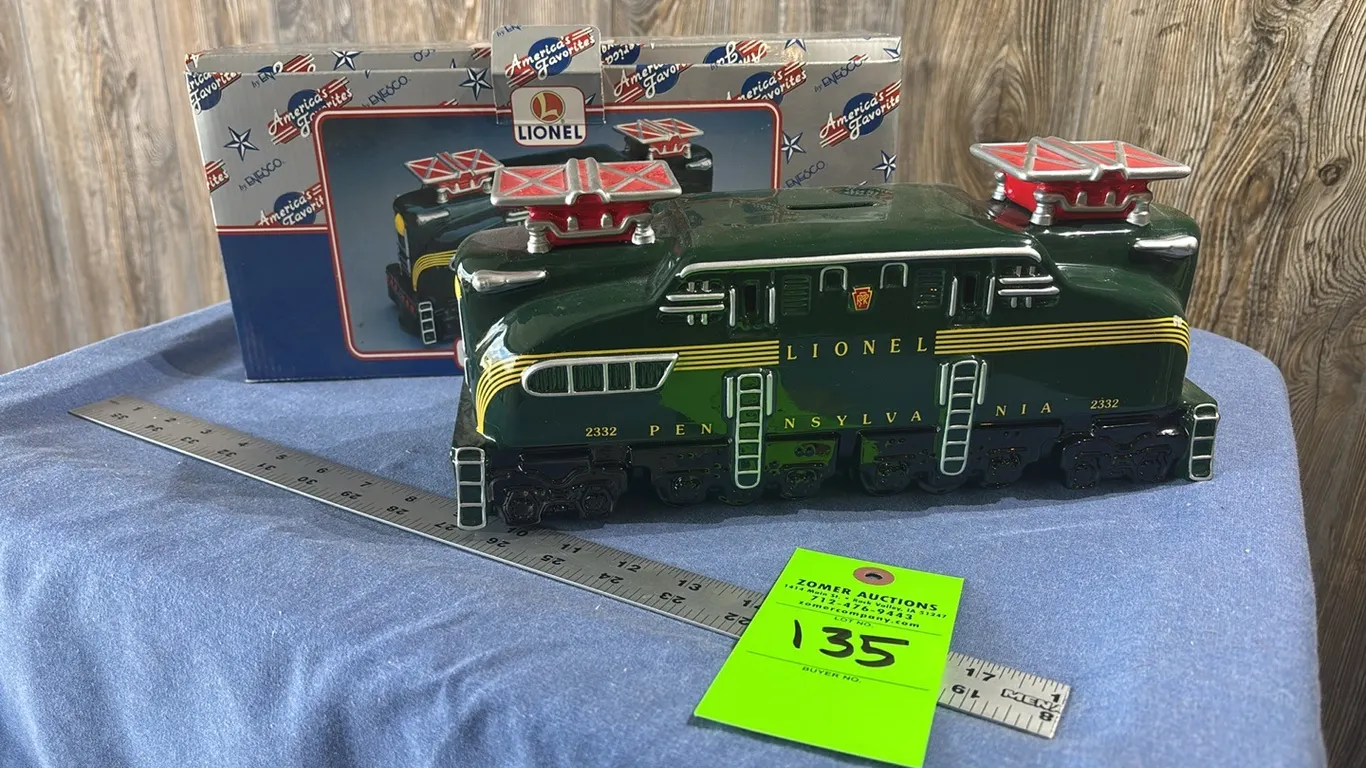 Enesco Lionel locomotive bank