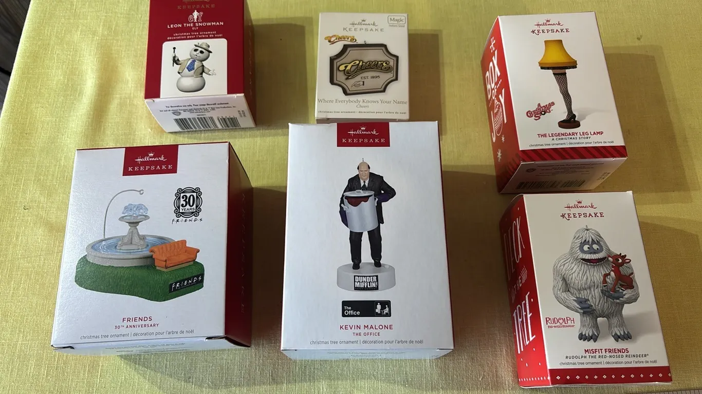 Hallmark movie ornaments