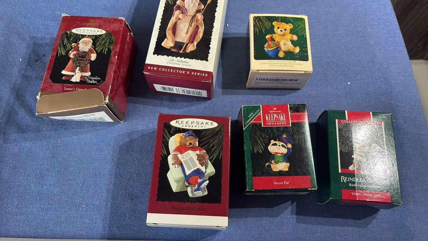 Hallmark Christmas ornaments