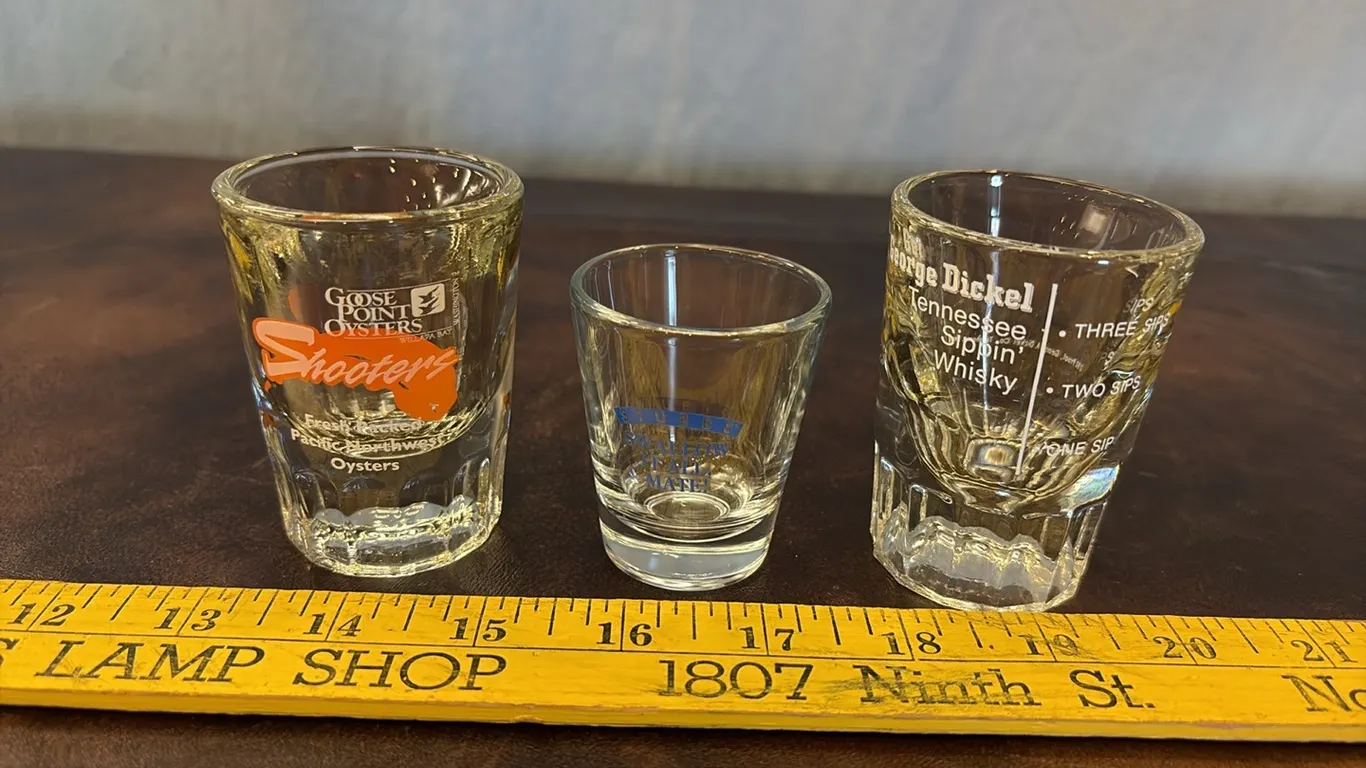 3- Shot Glasses